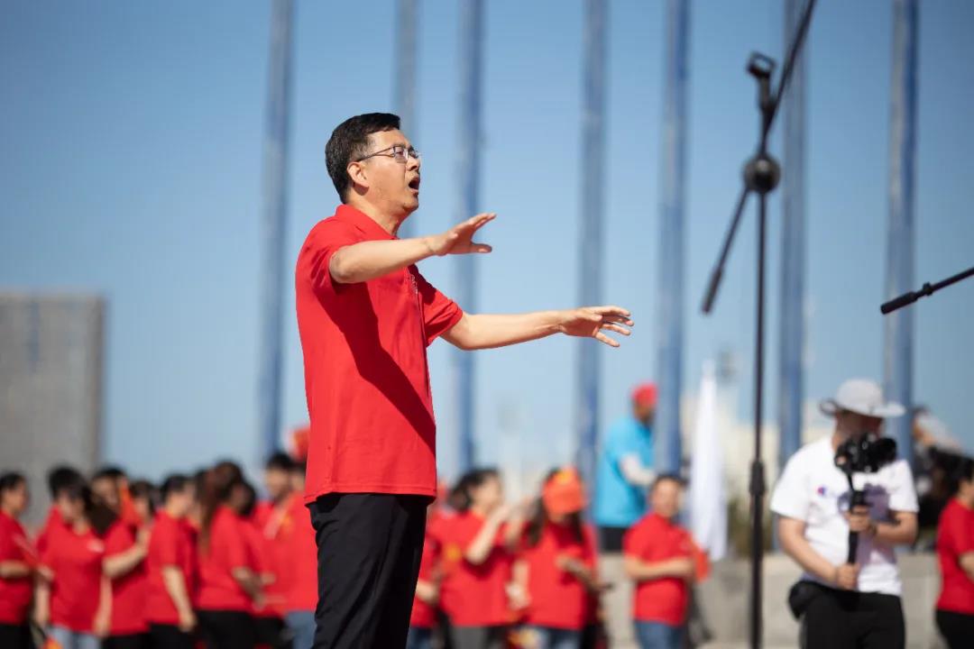 聯橋集團黨委舉辦“光耀先鋒·致敬力量”慶祝建黨100周年活動(圖6)